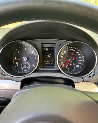 Volkswagen Golf cena 19700 przebieg: 250476, rok produkcji 2009 z Płock małe 529